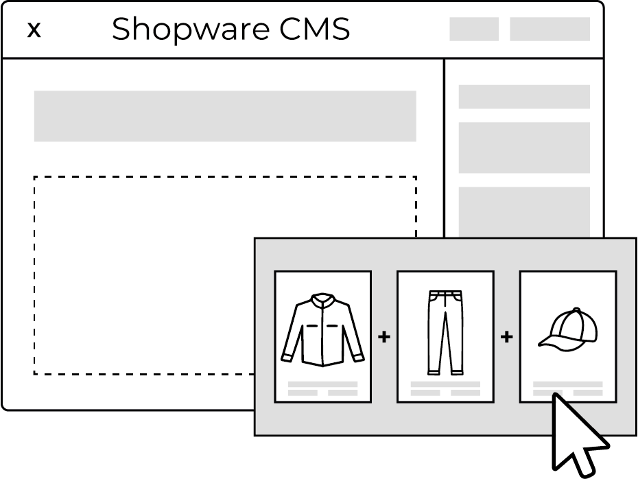 Shopware CMS Drag and Drop Editor mit BatteryIncluded