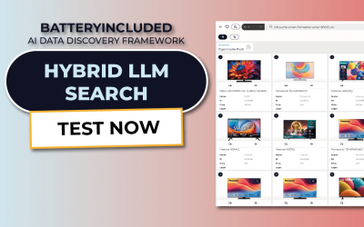 Hybrid LLM Search. Die letzte Stufe der Produktsuche im E-Commerce