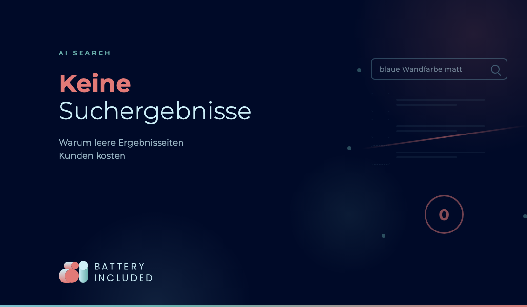 „Keine Suchergebnisse“ im Online-Shop: Warum leere Ergebnisseiten Kunden kosten und wie Sie sie vermeiden