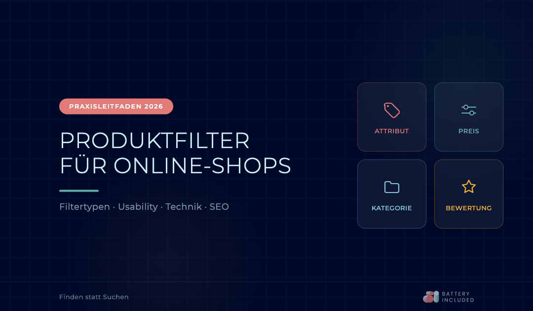 Produktfilter für Online-Shops: Der Guide für bessere Filternavigation